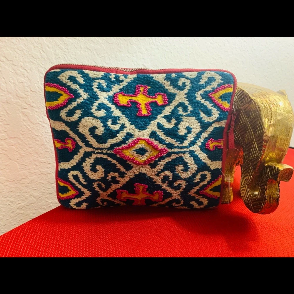 Embroidered Handbag.